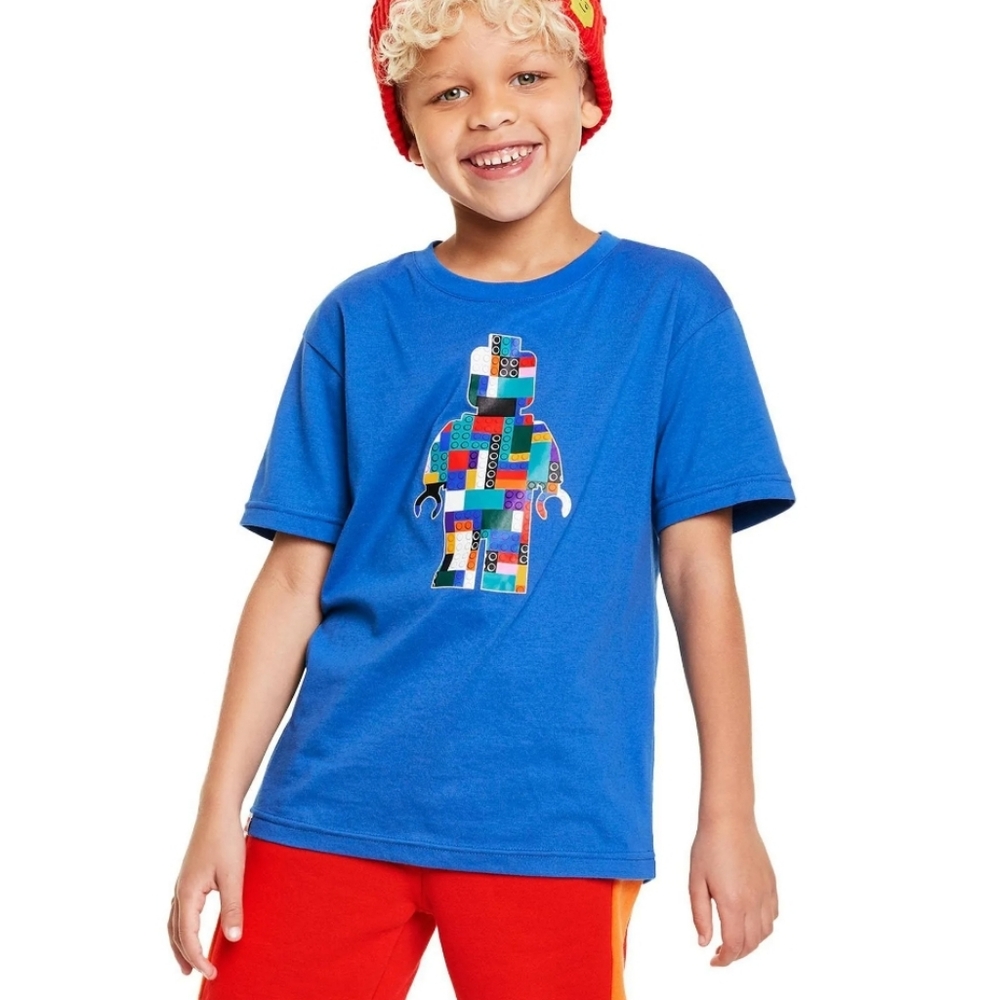 Lego x Target Urban Brick Minifigure Kids T-shirt
